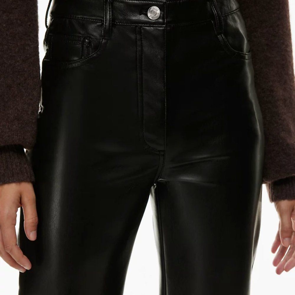 ARITZIA Wilfred Melina Vegan Leather Pant - Picture 8 of 8